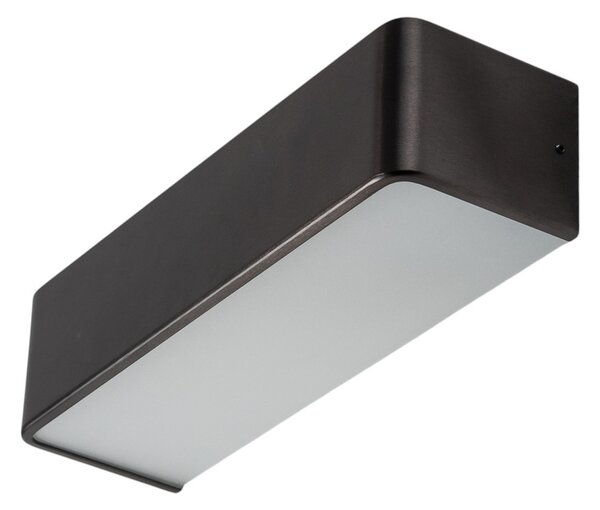 Argon Aplică Atrato, antracit, oțel, lățime 35 cm, sus/jos, reglabil, Negru, Camera de zi / sufragerie, Metal, Modern, Priză de perete sus / jos