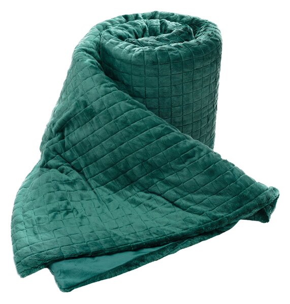 Plapumă ponderată Relax 6 kg 135X200cm bottle green