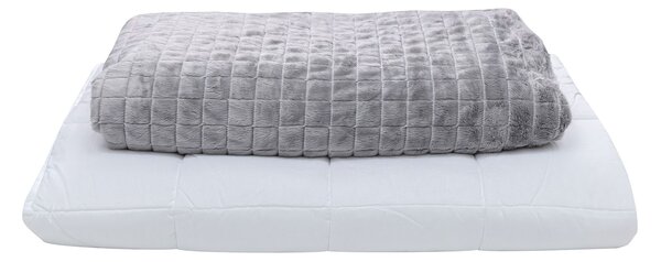 Plapumă ponderată Relax 6kg 135x200cm grey