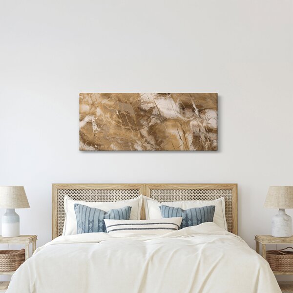 Tablou - Abstract maro (120x50 cm)