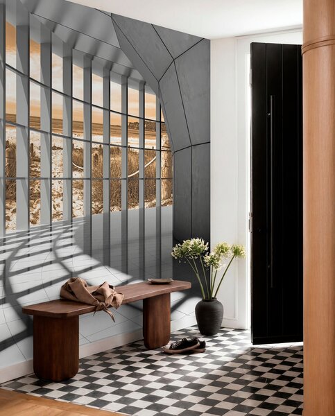 Tapet Podele, pardoseli și instalații, Fototapet 3D, Fototapet 3D Tunnel, u70513v3 : Uwalls.ro