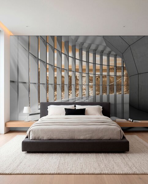 Tapet Podele, pardoseli și instalații, Fototapet 3D, Fototapet 3D Tunnel, u70513v3 : Uwalls.ro