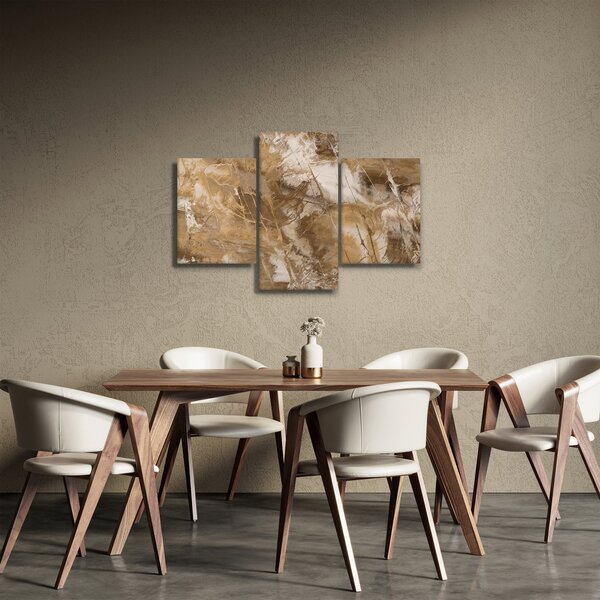 Tablou - Abstract maro (90x60 cm)
