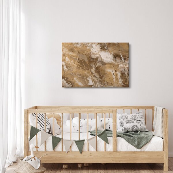 Tablou - Abstract maro (90x60 cm)