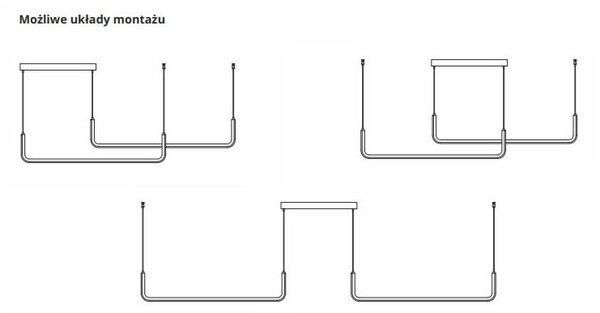 Light Prestige Malawi lampă suspendată 1x40 W negru LP-1015/2PBASIC