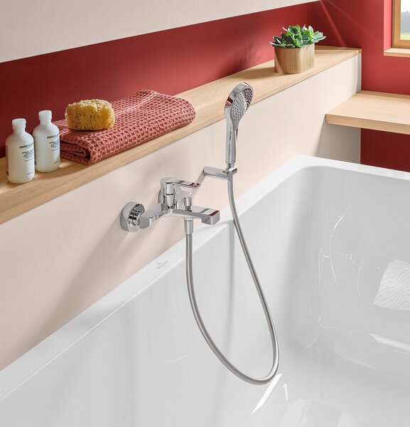 Villeroy & Boch Architectura baterie cadă-duș perete crom TVT10300200061