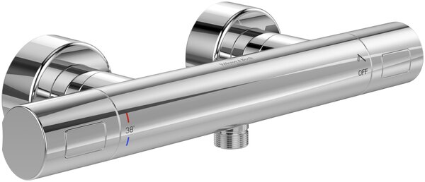 Villeroy & Boch Universal Taps & Fittings baterie de duș perete cu termostat crom TVS00001700061