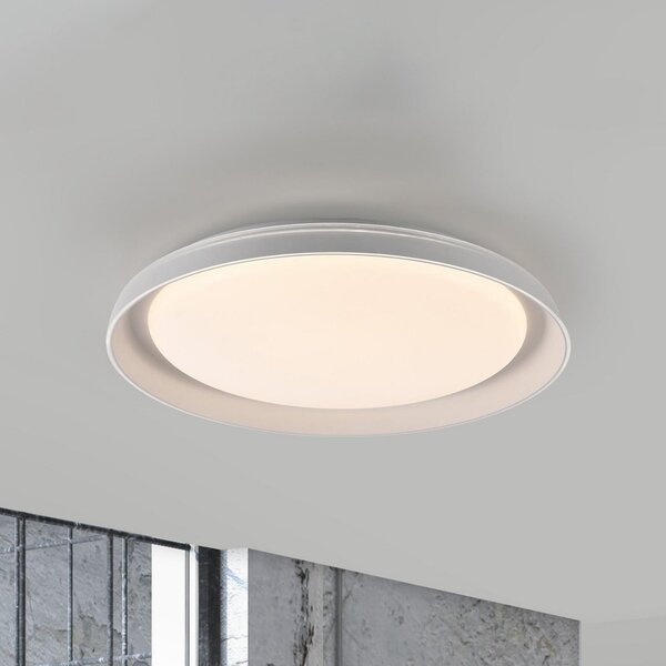 JUST LIGHT. GmbH Plafonieră Sati LED, plastic, alb, reglabil, Alb, Bucătărie, Plastic, Modern