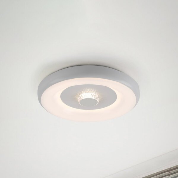 JUST LIGHT. GmbH plafonieră LED LOLAsmart Vertigo, alb, reglabil, Alb, Camera de zi / sufragerie, Plastic, Viața tânără