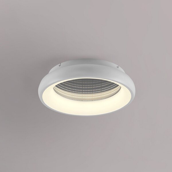 JUST LIGHT. GmbH Speccio LED plafonieră, CCT, telecomandă, reglabil, Alb, Bucătărie, Metal