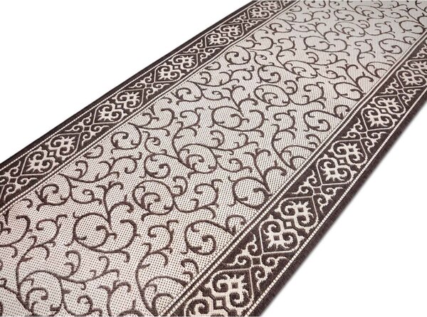 Covor Bucatarie, Natura 1918-19, Tesatura plata, Bej 80x150