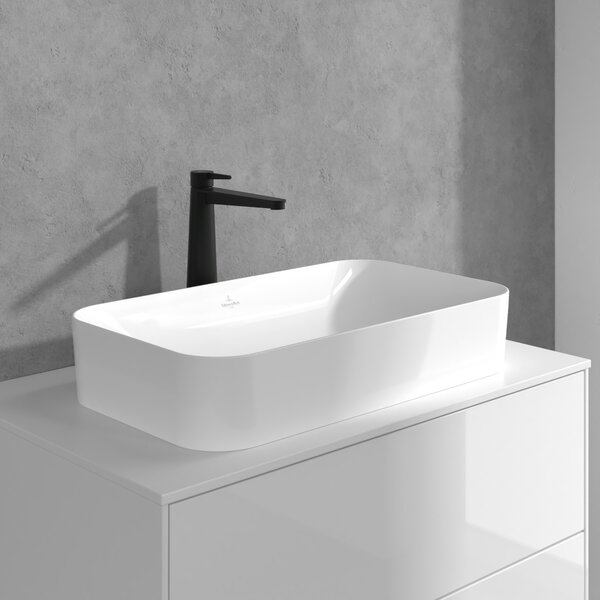 Villeroy & Boch Conum baterie lavoar stativ negru TVW127005000K5