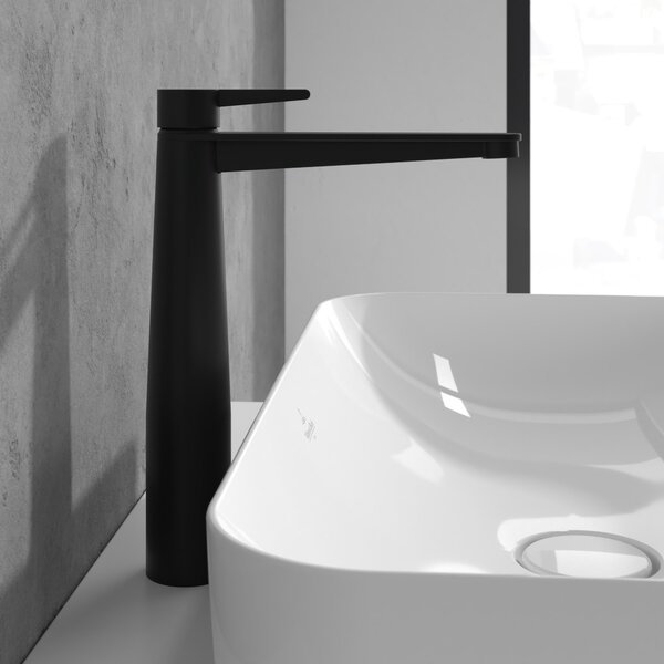 Villeroy & Boch Conum baterie lavoar stativ negru TVW127005000K5