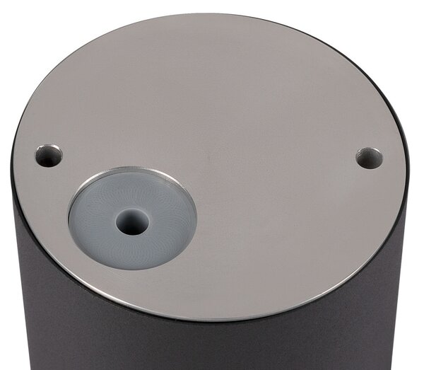 SLV Varyt plafonieră pentru baie, negru, aluminiu, Ø 12 cm, reglabil, Negru, Baie, Aluminiu, Modern