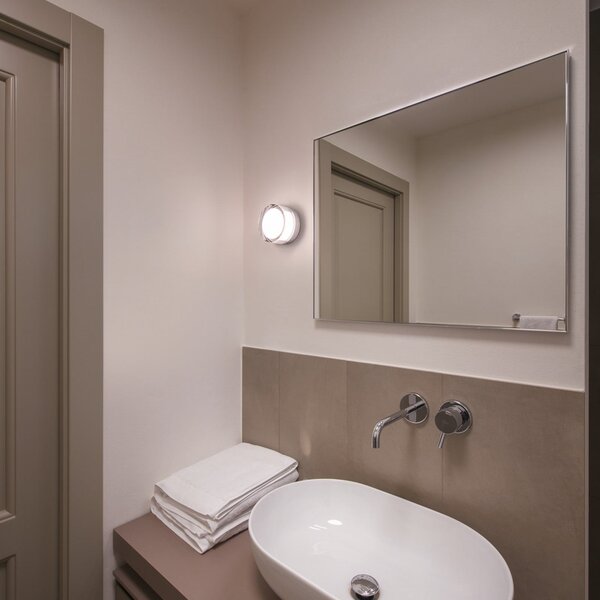 SLV Cyft LED lampă de perete, negru, aluminiu, Ø 13.2 cm, CCT, reglabil, Negru, Baie, Aluminiu, Modern