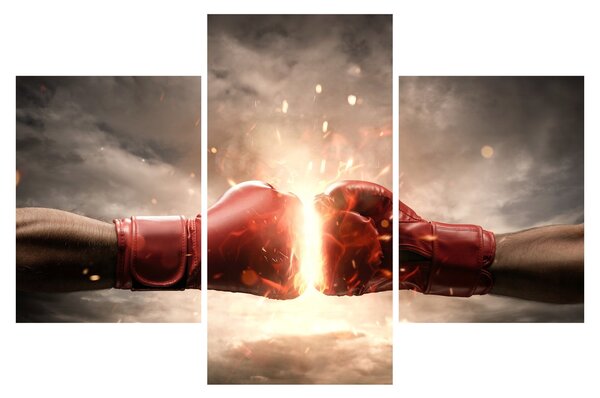 Tablou - Boxing (90x60 cm)