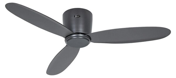 Ventilator de tavan ECO PLANO II Smart 112 antracit - CasaFan CasaFan, Eco Plano II, Gri, Camera de zi, Plastic, Modern