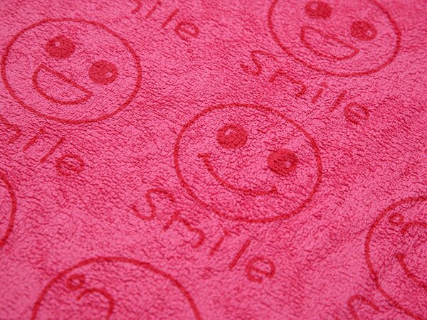 Prosop cu uscare rapida Culoare roz, SMILE