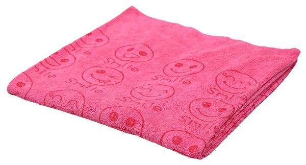 Prosop cu uscare rapida Culoare roz, SMILE