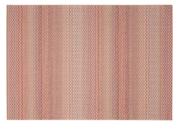 Covor exterior terasa Roolf Living Ziggy dreptunghiular, rosu/bej, 160 x 230 cm