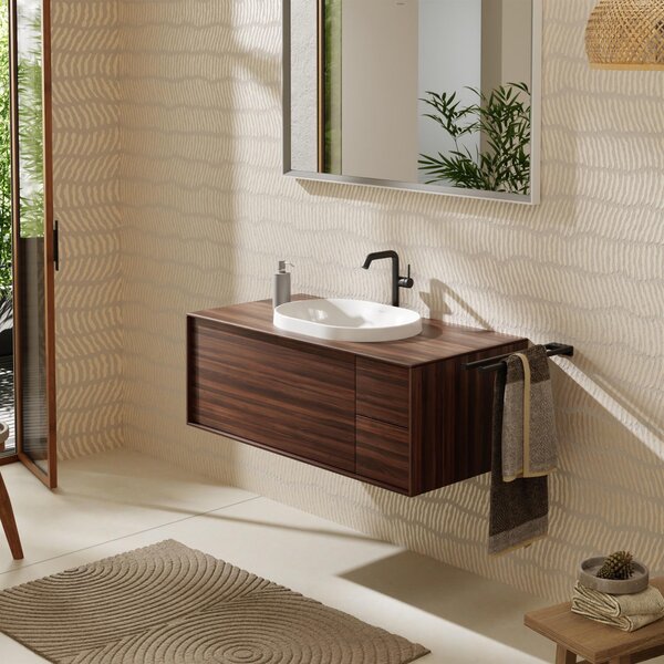 Hansgrohe Xuniva U lavoar 55x40 cm ovale încastrat alb mat 60157450