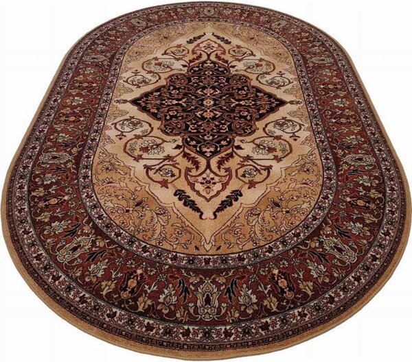 Covor lana oval Leyla Chihlimbar Selectează mărime: 200 X 300