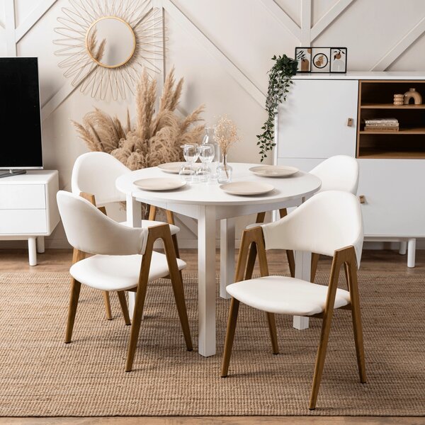 Scaun sufragerie Walsh (alb) . Promo -13%. 1118984