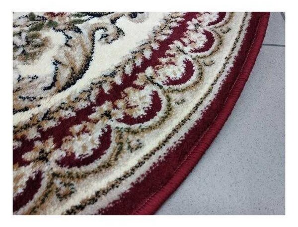 Covor cerc 539 grena Selectează mărime: 100 X 100