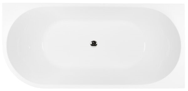 Oltens Delva cadă de colț 150x75 cm dreptunghiulară alb 11006000