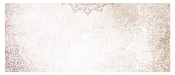 Tablou - Mandala pe zid (120x50 cm)