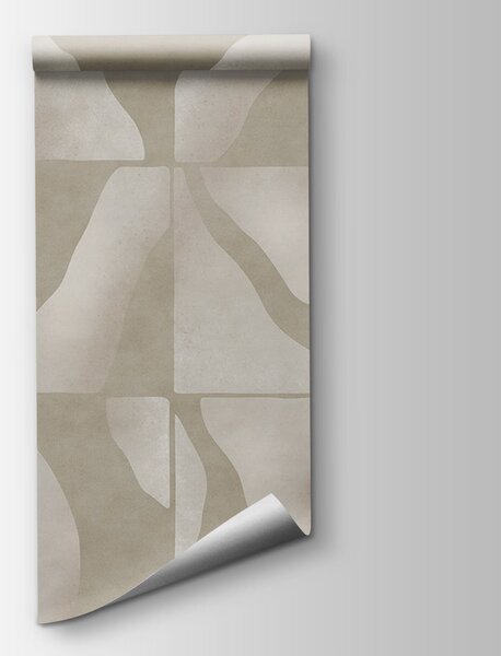 Fototapet Model alb și gri, Fototapet abstracte, Fototapet populare, t00877 - Tapeko.ro