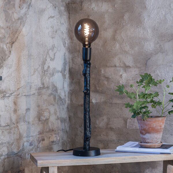 Markslöjd Lampă de masă Ramo, negru, metal, înălțime 53 cm, Negru, Camera de zi / sufragerie, Metal
