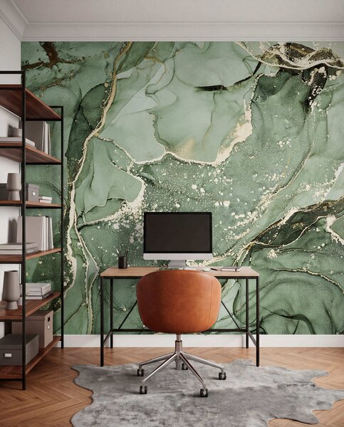 Tapet Marmură verde, Fototapet Textură, Fototapet Piatra, u93578v2 : Uwalls.ro