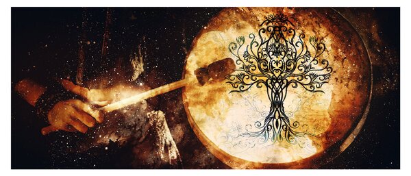 Tablou - Copacul vieții secret (120x50 cm)