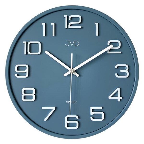 Desen perete ceas JVD HX2472.4 albastru