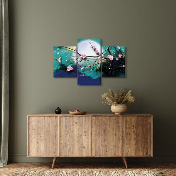 Tablou - Copac,grafic (90x60 cm)