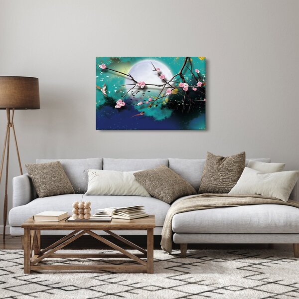 Tablou - Copac,grafic (90x60 cm)