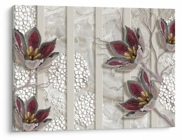 Tablou - Flori decorative (70x50 cm)