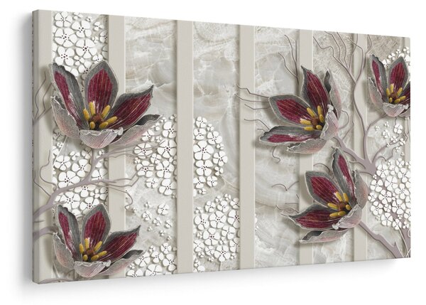 Tablou - Flori decorative (90x60 cm)