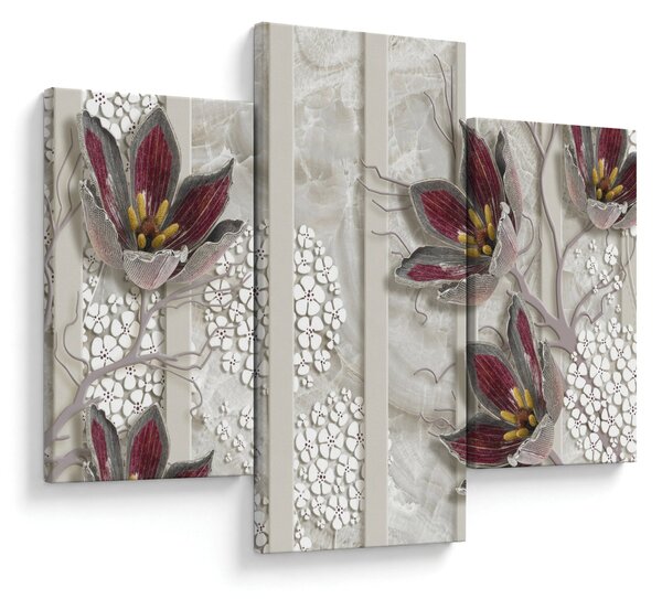 Tablou - Flori decorative (90x60 cm)