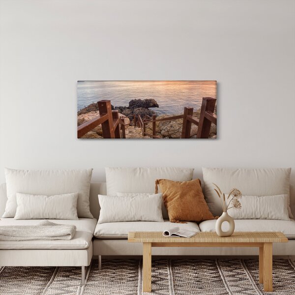 Tablou - Coborâre la mare (120x50 cm)