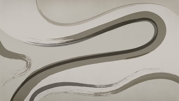 Fototapet - Valuri abstracte în nuanțe discrete, Fototapet abstracte, Fototapet populare, t00861v1 - Tapeko.ro