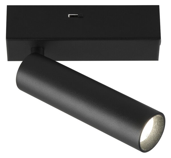 Trio Lighting Ambala LED spot de plafon, 1 bec, negru, metal, CCT, dimabil, reglabil, Negru, Camera de zi / sufragerie, Metal, Modern