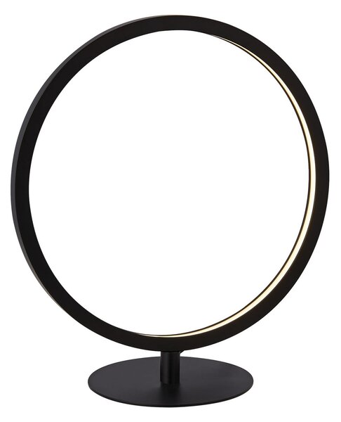 Searchlight Lampă de masă Cirque LED, negru, metal, 33 cm înălțime, Negru, Camera de zi / sufragerie, Metal, Modern