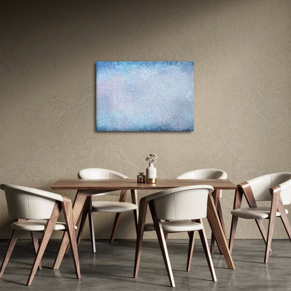 Tablou - Mandala in albastru (70x50 cm)