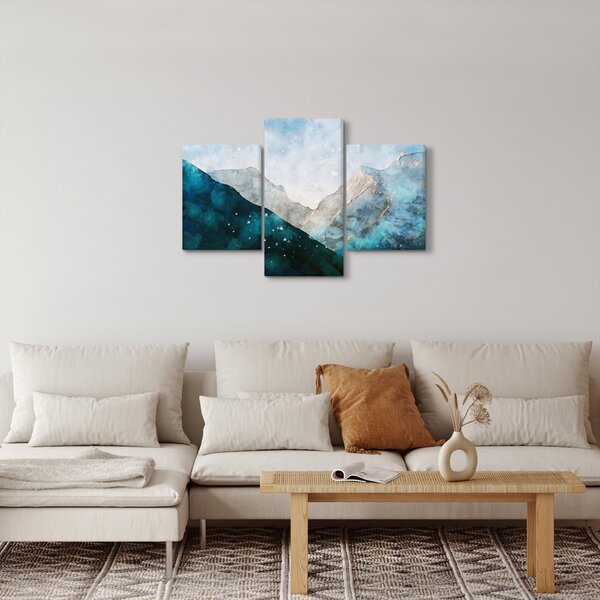 Tablou - Munte desenat (90x60 cm)