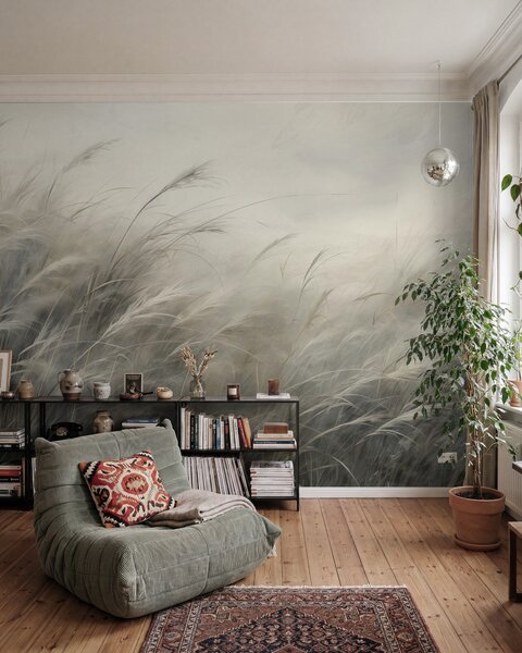 Tapet Pace în iarbă, Fototapet Natură, w02985 : Uwalls.ro