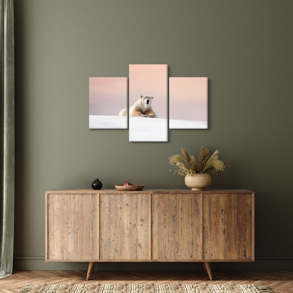 Tablou - Urs polar (90x60 cm)