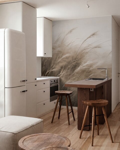 Tapet Pace în iarbă, Fototapet Natură, w02985v2 : Uwalls.ro