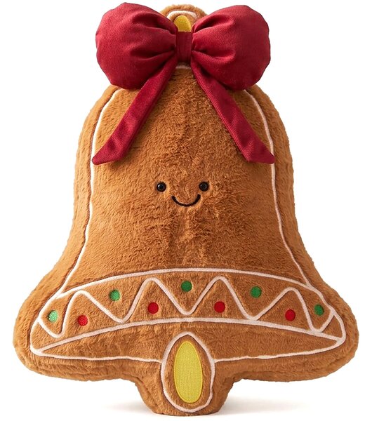 Perna decorativa CHRISTMAS BELL 45 cm, maro